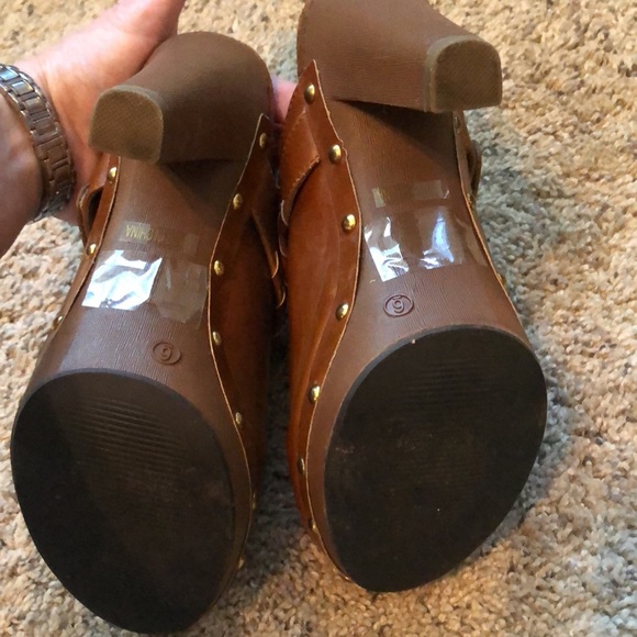 COPY - Brown high heel clogs/NWT - Picture 11 of 15